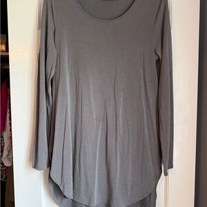 Apt. 9 Women's Gray Long Sleeve Top